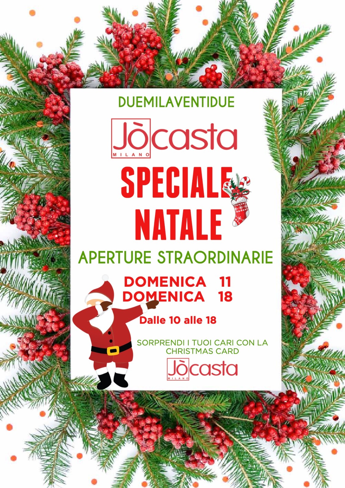 Aperture straordinarie in dicembre